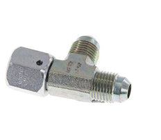 JIC Tee Fitting UNF 1/2''-20 Female x Male Steel 350bar (4917.5psi)