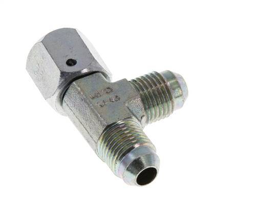 JIC Tee Fitting UNF 1/2''-20 Femelle x Mâle Acier 350bar (4917.5psi)
