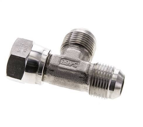 JIC Tee Fitting UN 1-1/16''-12 Femelle x Mâle Acier inoxydable 350bar (4917.5psi)