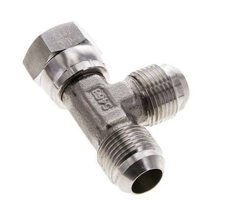 JIC Tee Fitting UN 1-1/16''-12 Femelle x Mâle Acier inoxydable 350bar (4917.5psi)