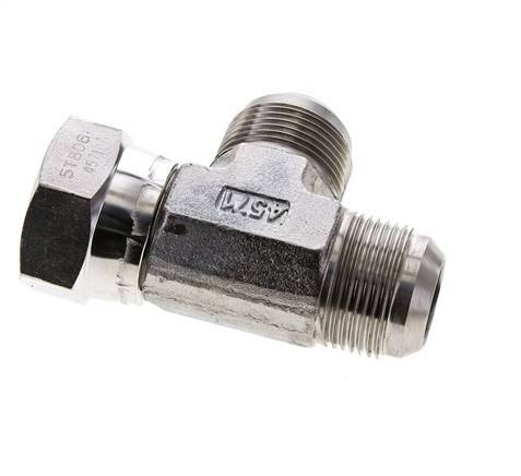 JIC Tee Fitting UN 1-5/16''-12 Female x Male Stainless steel 250bar (3512.5psi)
