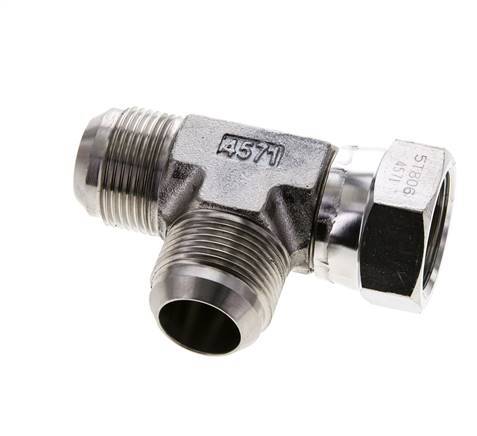JIC Tee Fitting UN 1-5/16''-12 Femelle x Mâle Acier inoxydable 250bar (3512.5psi)