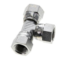 JIC Tee Fitting UNF 1/2''-20 Femelle Acier 275bar (3863.75psi)