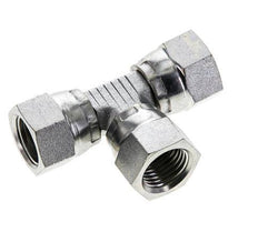 JIC Tee Fitting UNF 1/2''-20 Femelle Acier 275bar (3863.75psi)