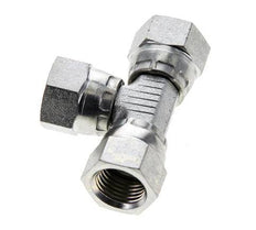 JIC Tee Fitting UNF 1/2''-20 Femelle Acier 275bar (3863.75psi)