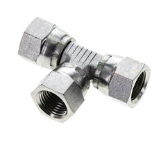 JIC Tee Fitting UNF 1/2''-20 Femelle Acier 275bar (3863.75psi)