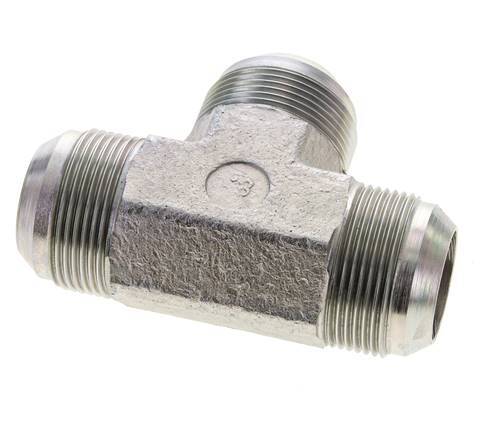 JIC Tee Fitting UN 1-5/8''-12 Male Steel 140bar (1967.0psi)