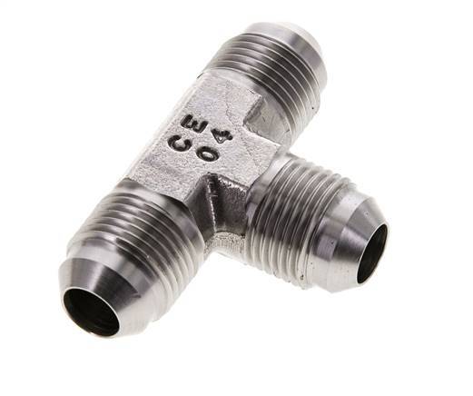 JIC Tee Fitting UNF 3/4''-16 Male Stainless steel 275bar (3863.75psi)