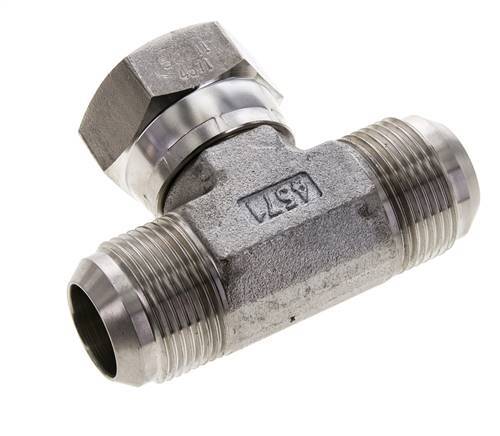 JIC Tee Fitting UN 1-5/16''-12 Male x Female Acier inoxydable 250bar (3512.5psi)