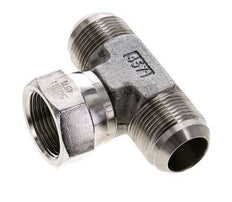 JIC Tee Fitting UN 1-5/16''-12 Male x Female Acier inoxydable 250bar (3512.5psi)