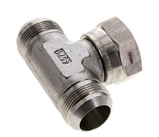 JIC Tee Fitting UN 1-5/8''-12 Male x Female Stainless steel 210bar (2950.5psi)