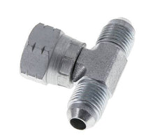 JIC Tee Fitting UNF 1/2''-20 Male x Female Steel 350bar (4917.5psi)