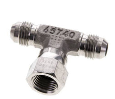 JIC Tee Fitting UNF 9/16''-18 Male x Female Acier inoxydable 350bar (4917.5psi)
