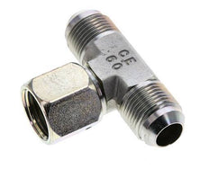 Raccord en T JIC UNF 7/8''-14 Mâle x Femelle Acier 350bar (4917.5psi)