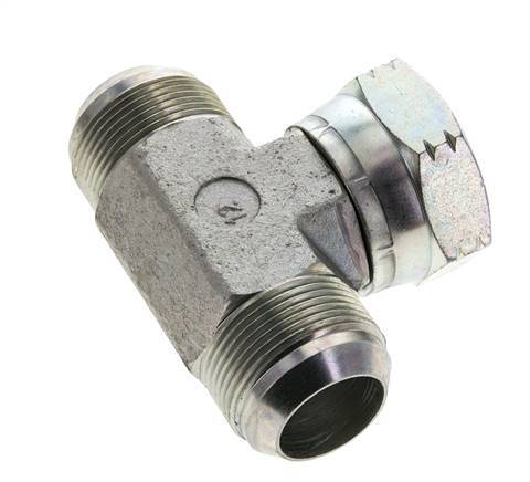 Raccord en T JIC UN 1-5/8''-12 Mâle x Femelle Acier 210bar (2950.5psi)
