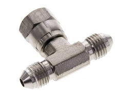 JIC Tee Fitting UNF 7/16''-20 Male x Female Acier inoxydable 350bar (4917.5psi)