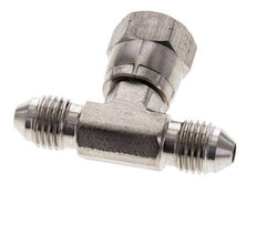 JIC Tee Fitting UNF 7/16''-20 Male x Female Acier inoxydable 350bar (4917.5psi)