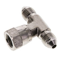 JIC Tee Fitting UNF 7/16''-20 Male x Female Acier inoxydable 350bar (4917.5psi)