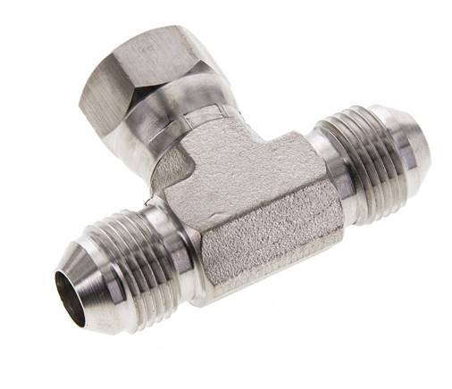 JIC Tee Fitting UNF 3/4''-16 Male x Female Acier inoxydable 350bar (4917.5psi)