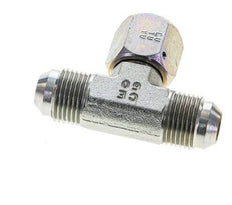 JIC Tee Fitting UNF 3/4''-16 Male x Female Steel 350bar (4917.5psi)