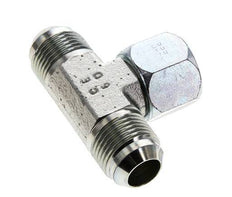 JIC Tee Fitting UN 1-1/16''-12 Male x Female Steel 350bar (4917.5psi)