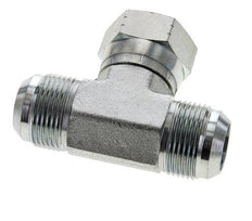 JIC Tee Fitting UN 1-5/16''-12 Male x Female Steel 250bar (3512.5psi)