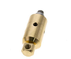 2-Way Rotary Joint G1/4'' - G3/8'' Male Right Hand x Female Brass 50bar (702.5psi)