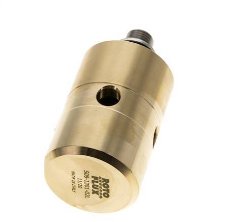 Joint rotatif G1/4'' femelle x G1/4'' mâle gauche Laiton 50bar (702.5psi) Produits abrasifs
