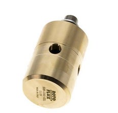 Joint rotatif G1/4'' femelle x G1/4'' mâle gauche Laiton 50bar (702.5psi) Produits abrasifs