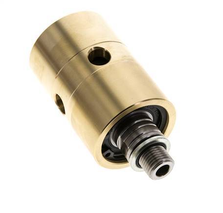 Joint rotatif G1/4'' femelle x G1/4'' mâle gauche Laiton 50bar (702.5psi) Produits abrasifs