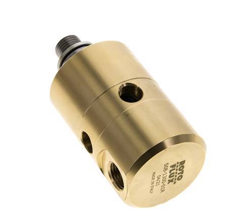 Joint rotatif G1/4'' femelle x G1/4'' mâle gauche Laiton 50bar (702.5psi)