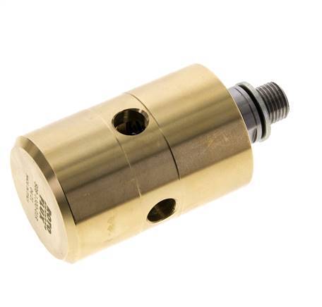 Joint rotatif G1/4'' femelle x G1/4'' mâle gauche Laiton 50bar (702.5psi)