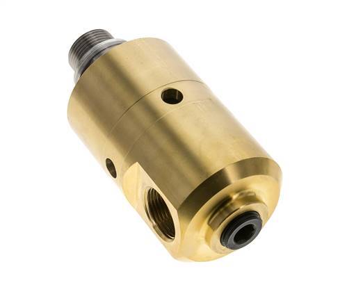 Rotary Joint G3/4'' Female x G3/4'' Male Left Hand Brass 50bar (702.5psi) Abrasive Media