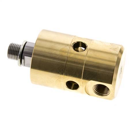 Joint rotatif G1/4'' femelle x G1/4'' mâle Laiton 50bar (702.5psi) Produits abrasifs