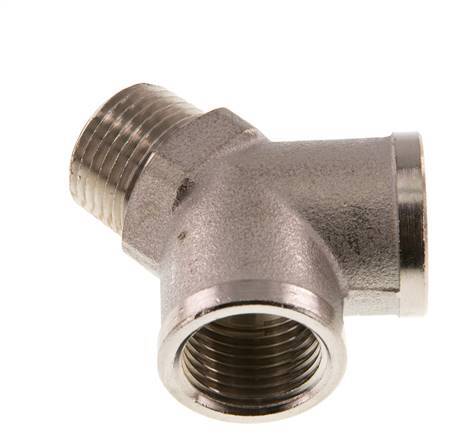 Y Fitting R1/2'' Male x G1/2'' Female nickel-plated 16bar (224.8psi)