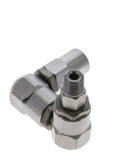 Swivel Joint 3/8'' Male R x Female Rp Z-shape Steel NBR 350bar (4917.5psi)