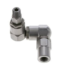 Joint tournant 3/8'' mâle R x femelle Rp forme Z Acier NBR 350bar (4917.5psi)