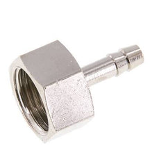 G 1/2'' x 6mm Nickel plated Brass Hose barb 16 Bar [2 Pieces]