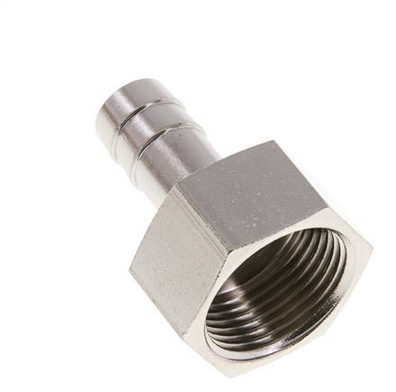 G 3/4'' x 13mm laiton nickelé Embout de tuyau 16 Bar