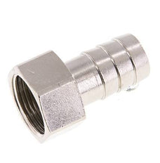 G 3/4'' x 19mm Barbe de tuyau en laiton nickelé 16 Bar