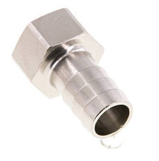 G 3/4'' x 19mm Barbe de tuyau en laiton nickelé 16 Bar