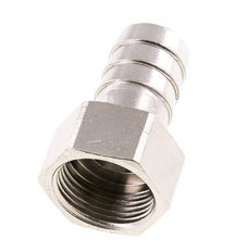 G 3/4'' x 19mm Barbe de tuyau en laiton nickelé 16 Bar