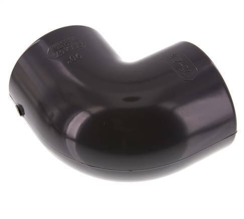 PVC 90deg Elbow Fitting Socket 75x89mm
