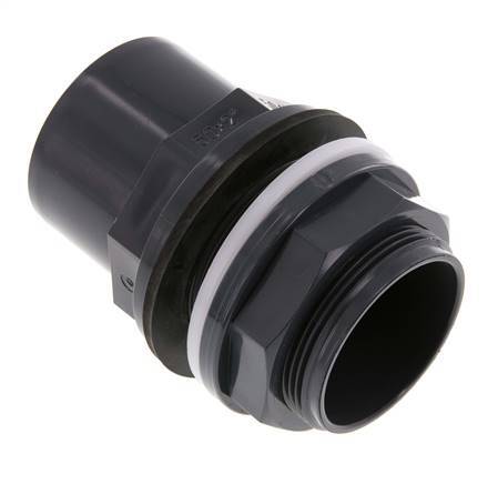 PVC Bulkhead Fitting Socket 50x63mm