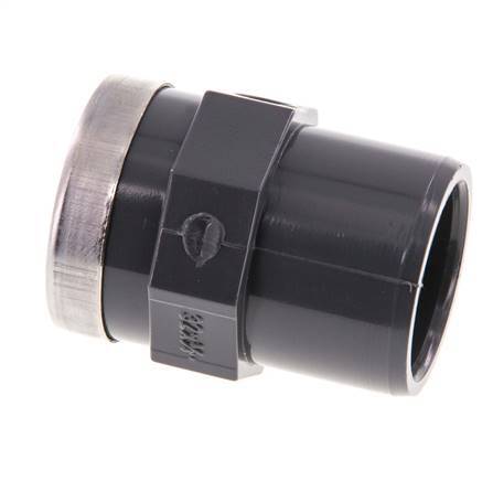 PVC Fitting Male Socket 32mm x Female Rp 3/4'' [2 Pieces]