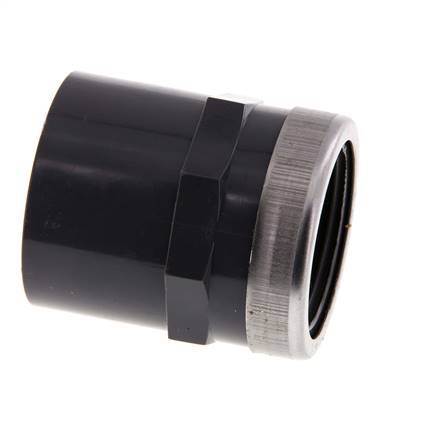 PVC Fitting Female Socket 32mm x Female Rp 1'' [2 Pieces]