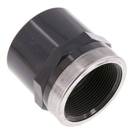 PVC Fitting Female Socket 63mm x Female Rp 2''