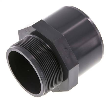 PVC Fitting Female Socket 75x90mm x Male G 2-1/2''