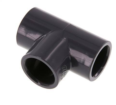 PVC Tee Fitting Socket 25x33mm [5 Pieces]