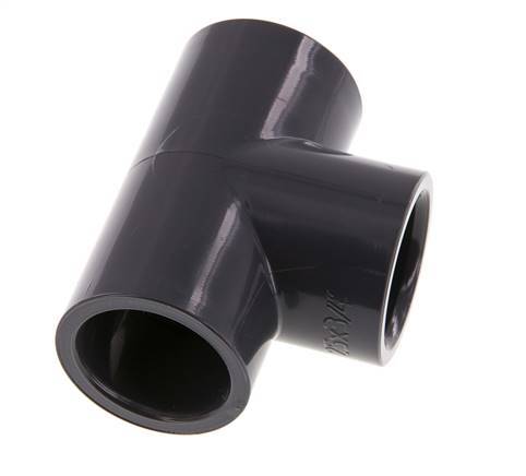PVC Tee Fitting Socket 25x33mm [5 Pieces]
